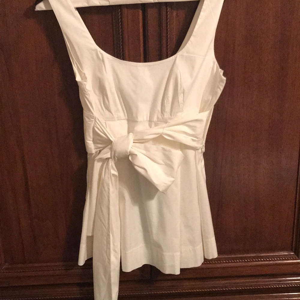 Ann Taylor white dressy top